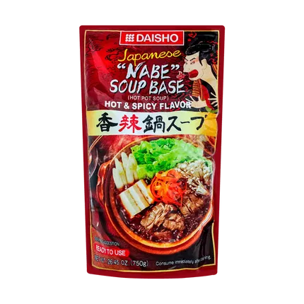 日本DAISHO 日式香辣风味火锅汤底 750g 3~4人份