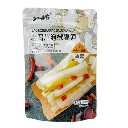 知味客 老四川泡椒春笋 120g