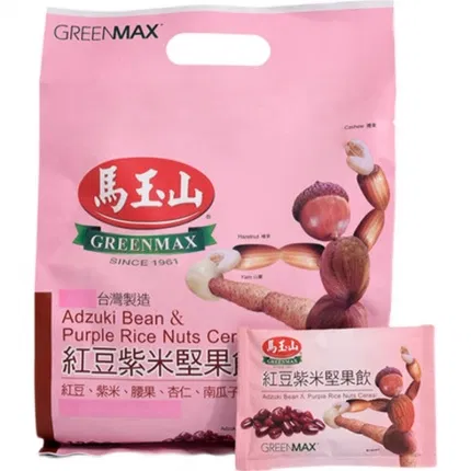 台湾马玉山 红豆紫米坚果饮 30g*12包