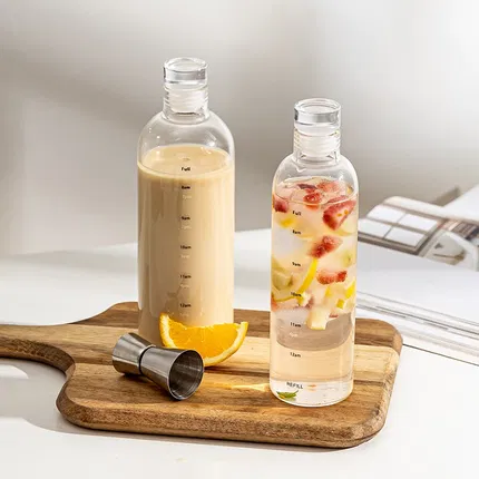 摩登主妇 时间刻度玻璃杯 2款选