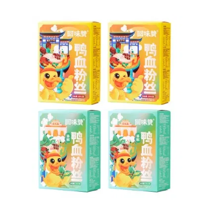 【4盒】南京回味赞 鸭血粉丝汤 原味2盒+藤椒2盒