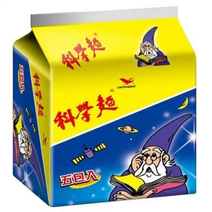 统一 科学面 干脆面 40g*5包入