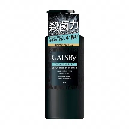 日本MANDOM曼丹 GATSBY 清爽除菌沐浴露 380ml