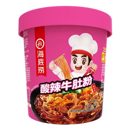 保质期2025-11-26 | 海底捞 酸辣牛肚粉 160g