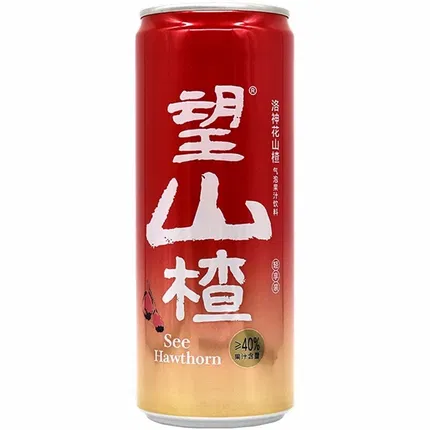 好望水 望山楂 气泡果汁饮料 330ml