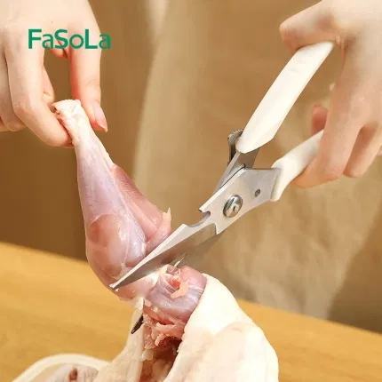 FaSoLa 鸡骨剪 白色