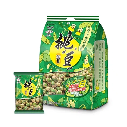 旺旺 挑豆系列 豌豆 176g 内含8小包