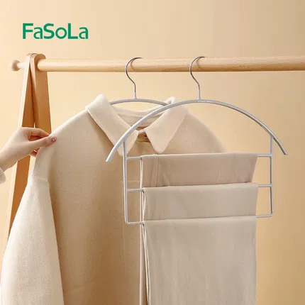 FaSoLa 多层衣裤架 浅灰