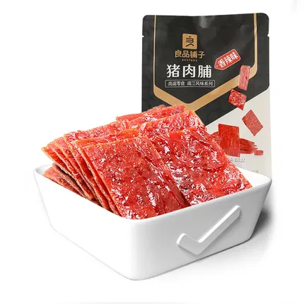 良品铺子 猪肉脯 香辣味 116g