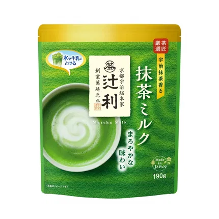 日本TSUJIRI辻利茶铺 抹茶拿铁 原味 190g
