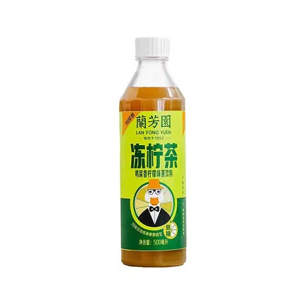 保质期2025-09-03 | 香港兰芳园 冻柠茶 鸭屎香柠檬味 500ml