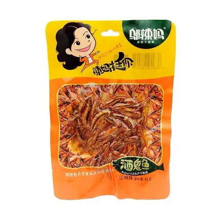 邬辣妈 酒鬼鱼 山椒味 45g