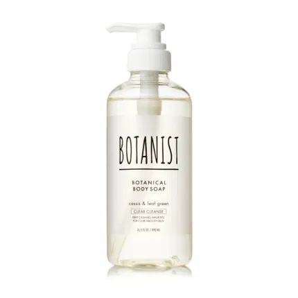 日本BOTANIST植物学家 沐浴露 黑加仑&清新绿叶 清爽型 490ml