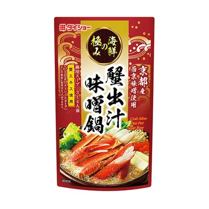 日本DAISHO 大昌蟹味噌火锅汤底 750g 3~4人份