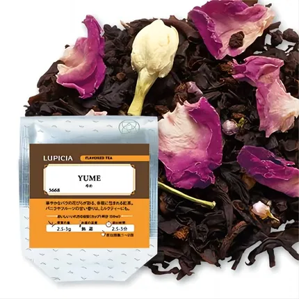 日本LUPICIA Yume 梦中玫瑰香草红茶 5668 袋装 50g