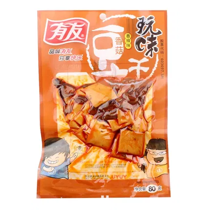 有友 玩味香菇豆干 香辣味 100g