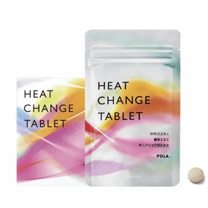 日本POLA HEAT CHANGE TABLE 舒活燃脂含片 90粒入 3个月量
