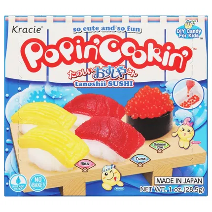 保质期2025-11-20 | 日本Kracie Popin Cookin DIY食玩 寿司
