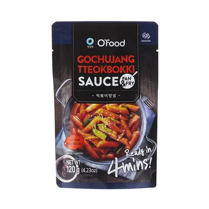 韩国O'Food清净园 炒年糕辣酱 袋装 120g