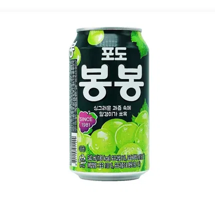 韩国HAITAI海太 葡萄汁饮料 含果肉 340ml