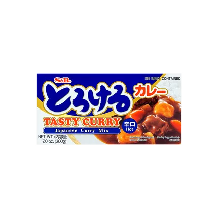 日本S&B TASTY CURRY 职人特浓咖喱块 辛口 200g