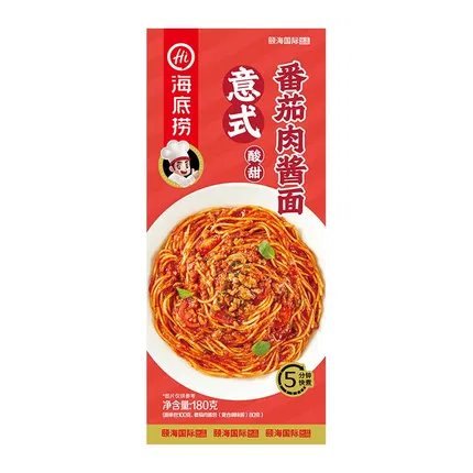 海底捞 意式番茄肉酱面 180g