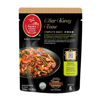 新加坡PRIMA TASTE百胜厨 炒粿条酱 250g 6人份