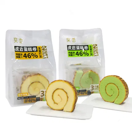 奕香 虎皮蛋糕卷 208g 内含3枚 2味选