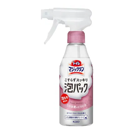 日本KAO花王 马桶免擦洗泡沫清洁剂 花香 300ml