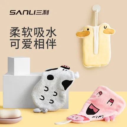 SANLI三利 艺术家合作系列 神奇动物擦手巾 多款选