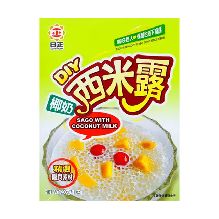 台湾日正 椰奶西米露 200g