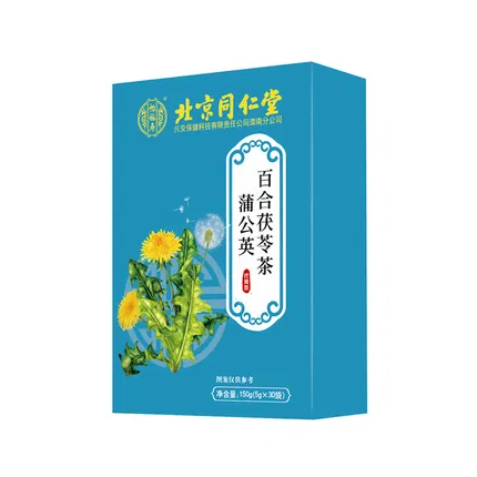 北京同仁堂 怡福寿 蒲公英百合茯苓茶 5g*30袋入
