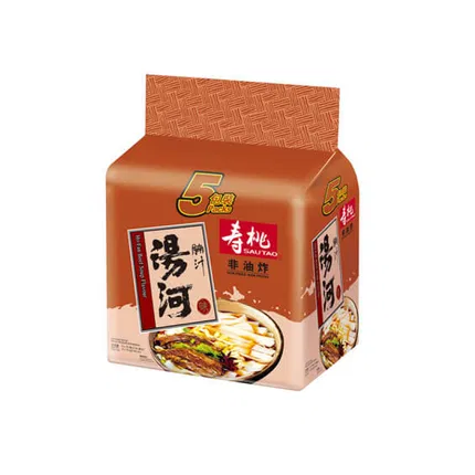香港SAUTAO寿桃 腩汁味 汤河粉 75g*5包
