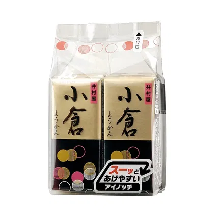 日本IMURAYA井村屋 红豆羊羹 232g 内含4枚