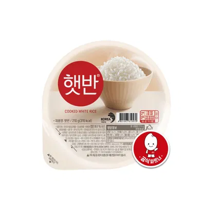 韩国CJ希杰 速食白米饭 微波炉即食 210g