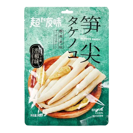 超友味 笋尖 泡椒味 142g 内含独立小包