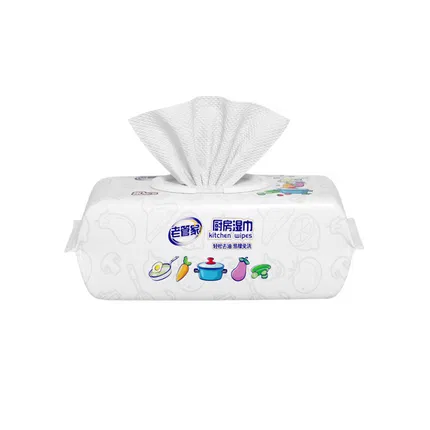 老管家 厨房湿巾 80抽入
