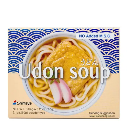 日本SHIMAYA  乌冬面汤底 60g 内含8包