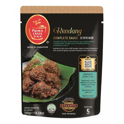 新加坡PRIMA TASTE百胜厨 亚洲干咖喱 300g 5人份