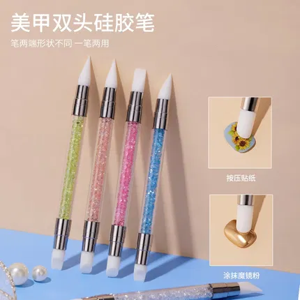 恩妮诗 美甲双头硅胶笔套装 5支入