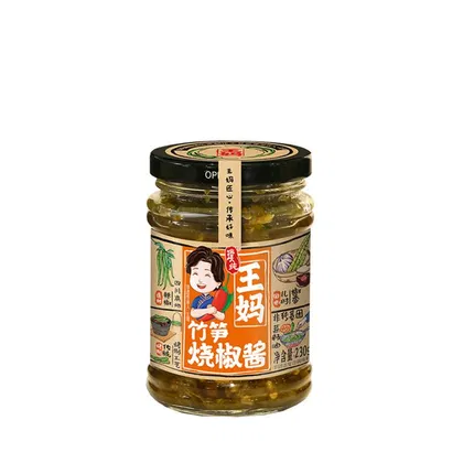 璞纯 竹笋烧椒酱 230g