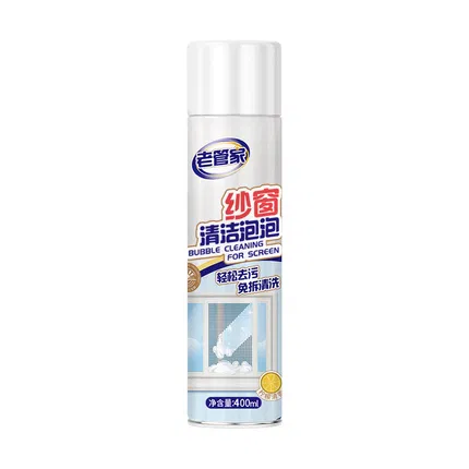 老管家 纱窗清洁泡泡 400ml