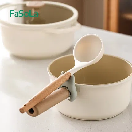 FaSoLa 锅边锅铲架 2只装