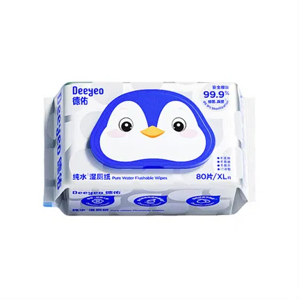 德佑 纯水湿厕纸 200*150mm 80片入