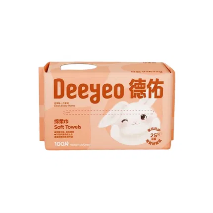 德佑 绵柔巾 200*150mm 100片入