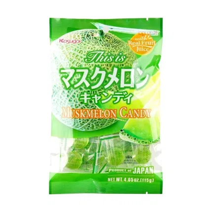 日本Kasugai春日井 果汁硬糖 哈密瓜味 115g