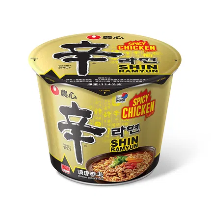 韩国NONGSHIM农心 辛拉面 香辣鸡肉味 碗装 114g