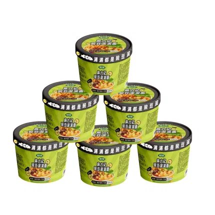 【6桶】麻六记 豌豆泥泥面 122g*6桶