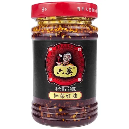 六婆 拌菜红油 220g