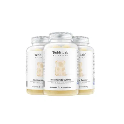 【3瓶】澳洲Unichi 烟酰胺 小熊软糖 180g*3瓶
